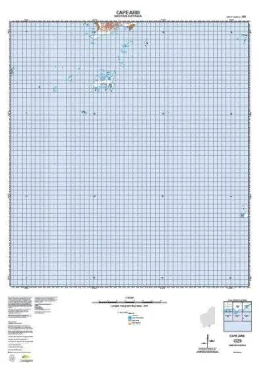 3529 Cape Arid Topographic Map by Landgate (2015)