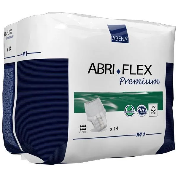 Abena Abri-Flex M1 Premium Protective Underwear Medium, 32" - 43"