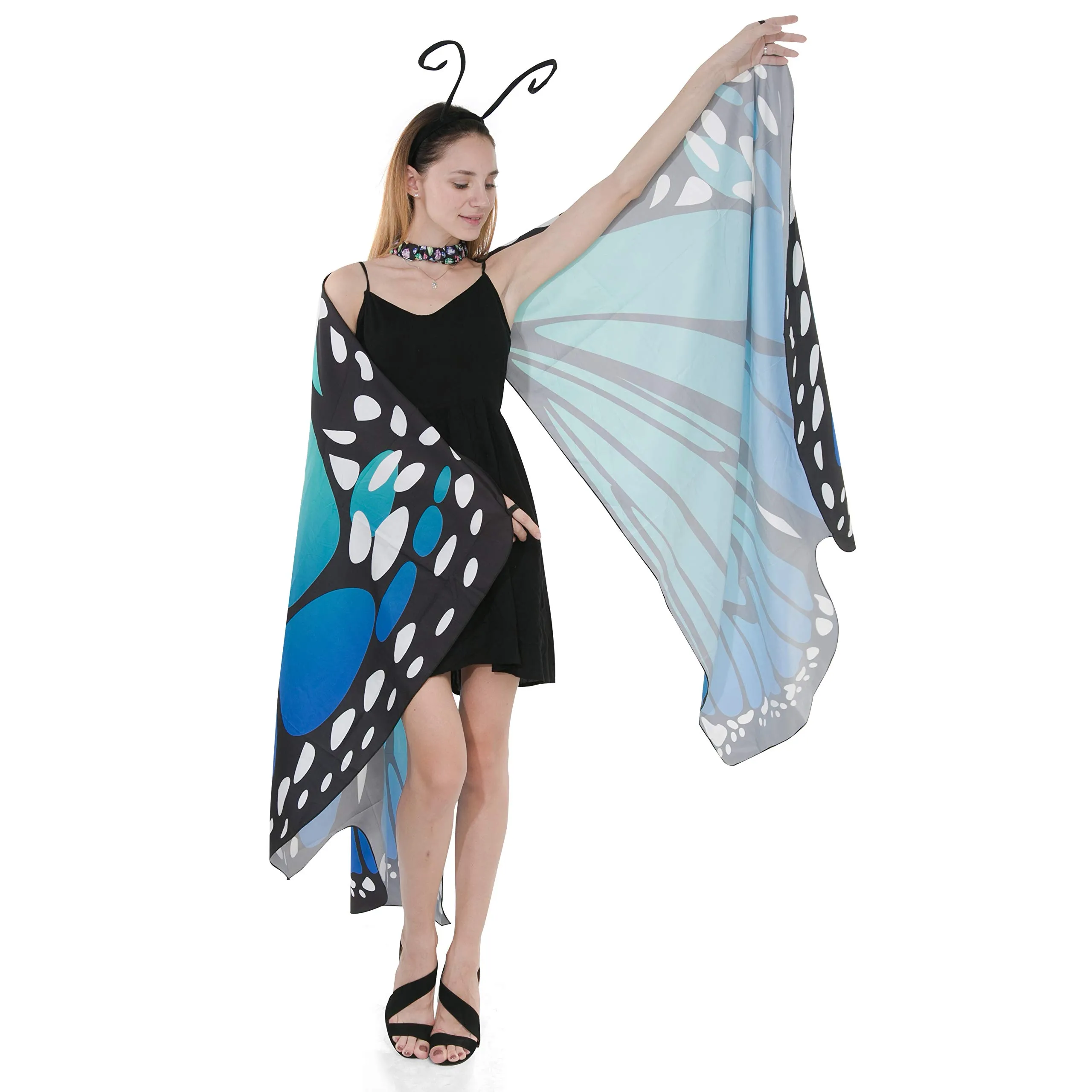 Adult Women Pink Butterfly Wings -One Size