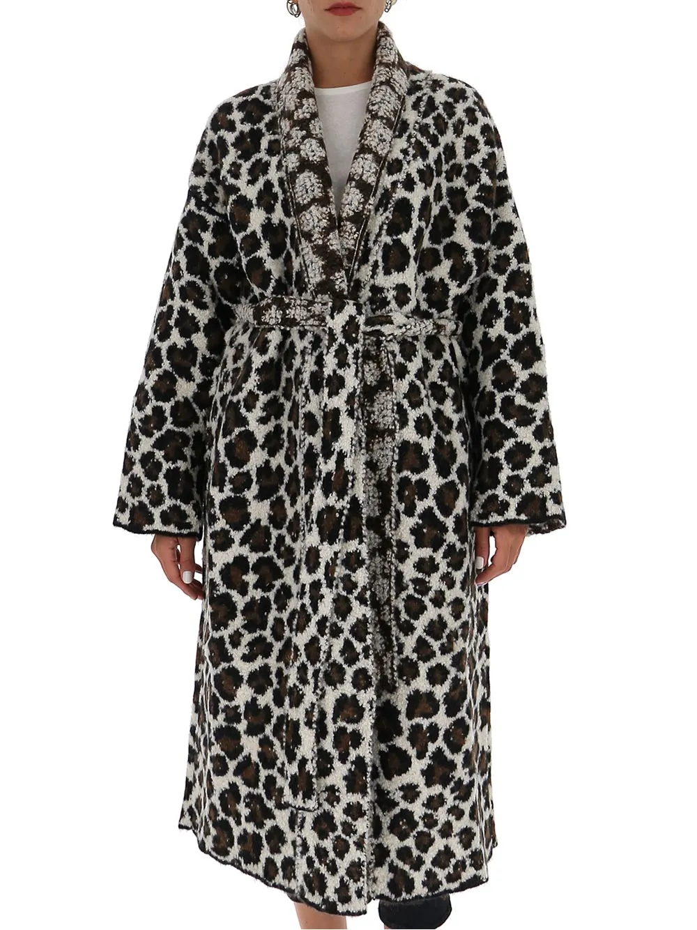 Alanui Animal Print Coat