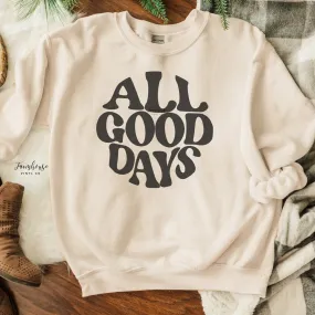 All Good Days Hippie Retro Shirt