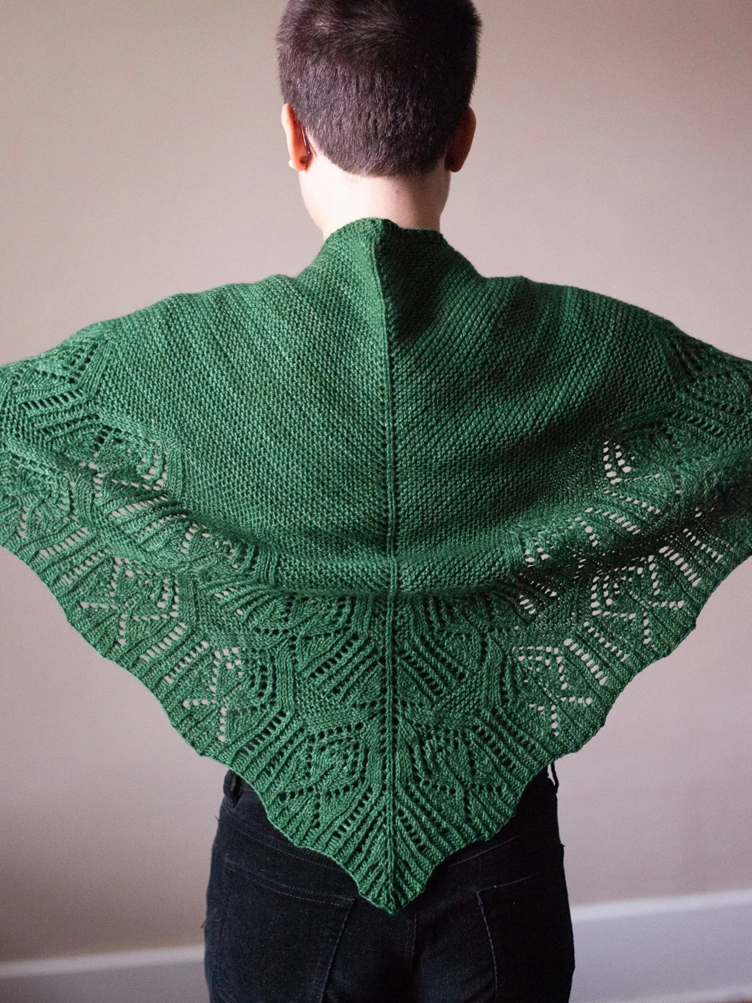 Angels in Churches Shawl Kit <br><small>yarn & knitting pattern kit</small>