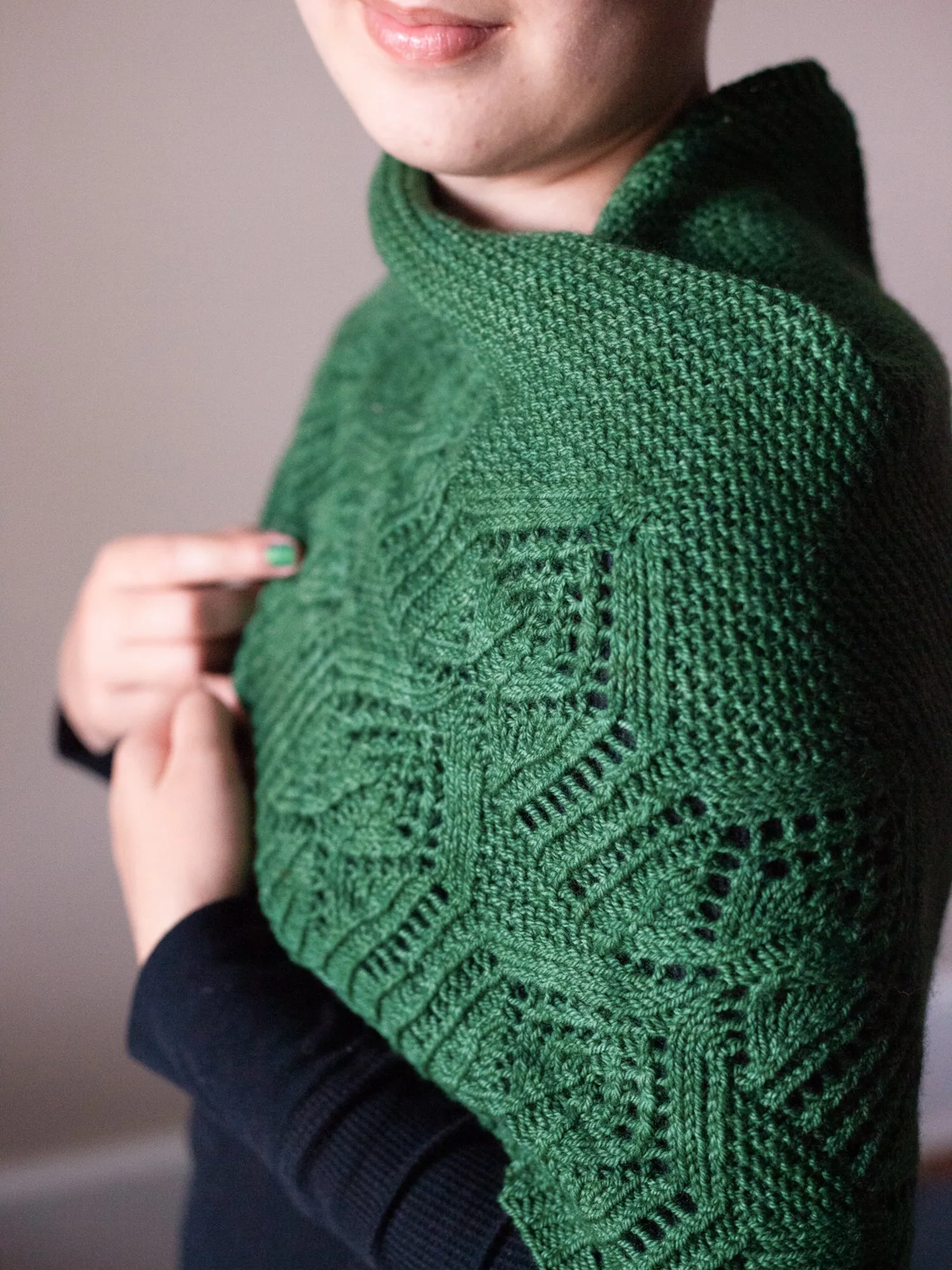 Angels in Churches Shawl Kit <br><small>yarn & knitting pattern kit</small>