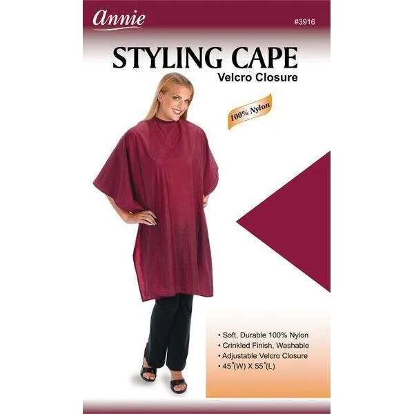 Annie Styling Cape Burgundy