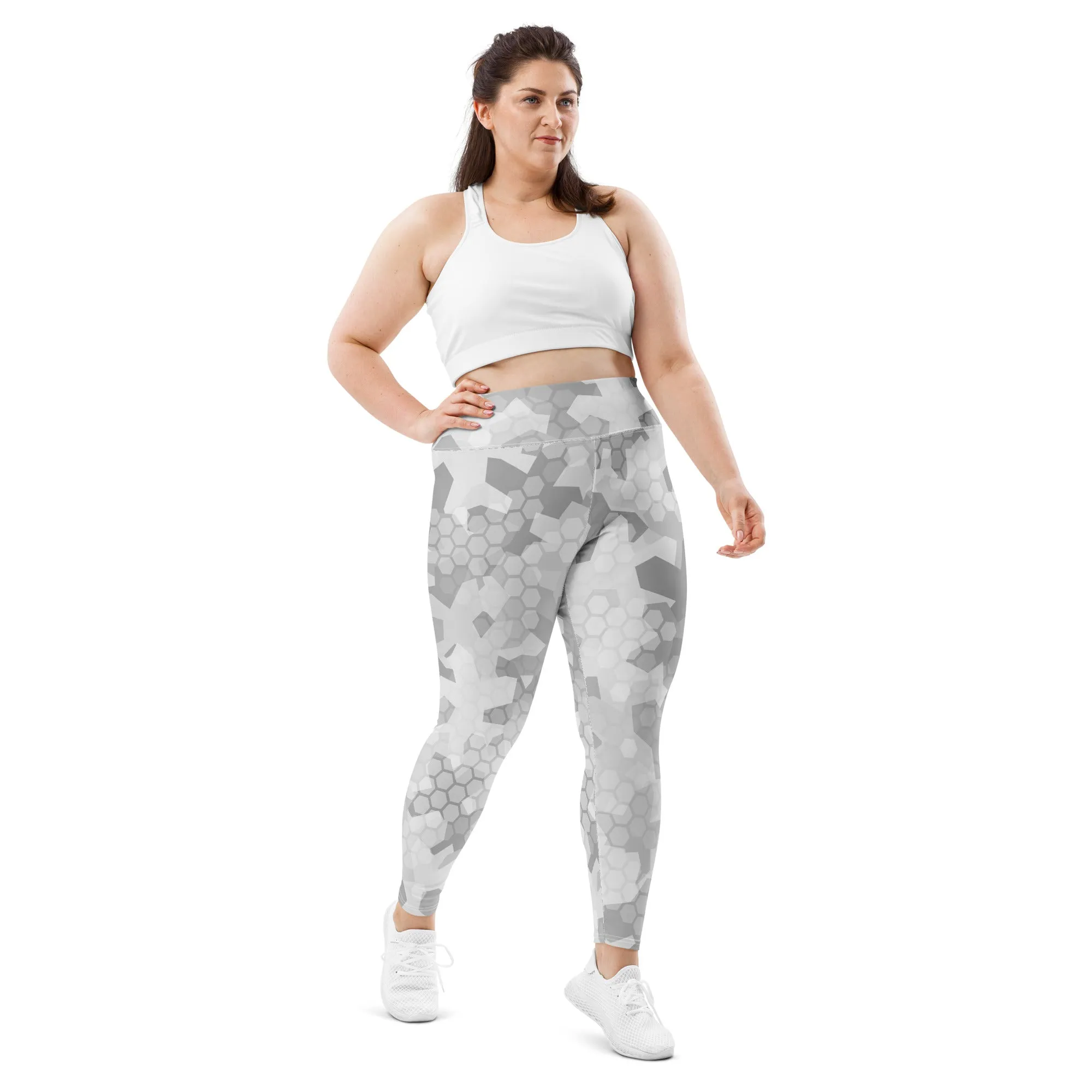 Arctic Shatter Plus Size Leggings