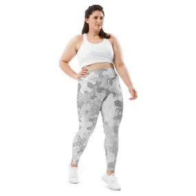 Arctic Shatter Plus Size Leggings