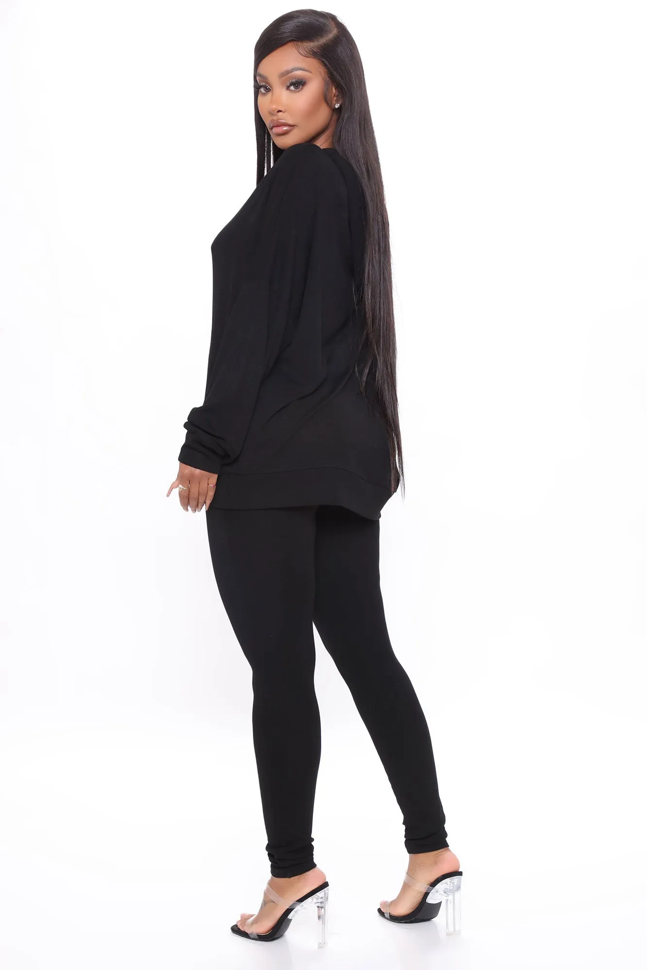 Ava Legging Set - Black