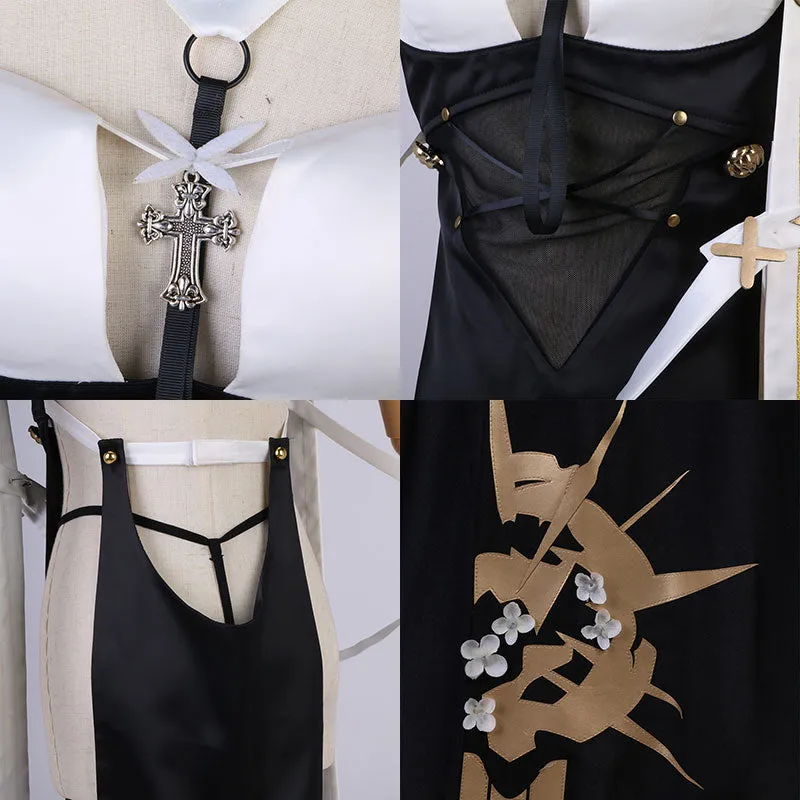 Azur Lane Implacable Nun Cosplay Costume