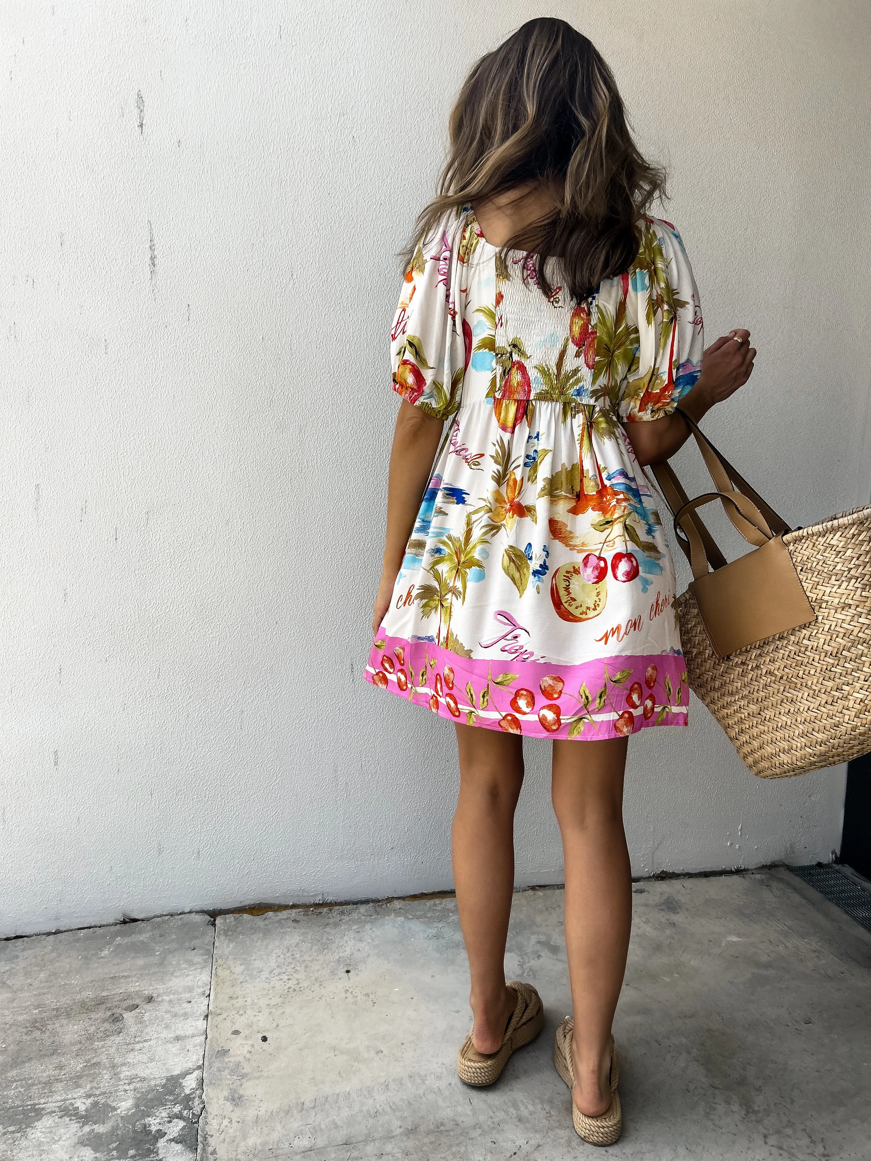 BAILEY Tunic Dress - Mon Cherie' Print