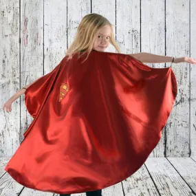 Bat Hero / Super Hero Reversible Cape Costume for Creative Play and Halloween