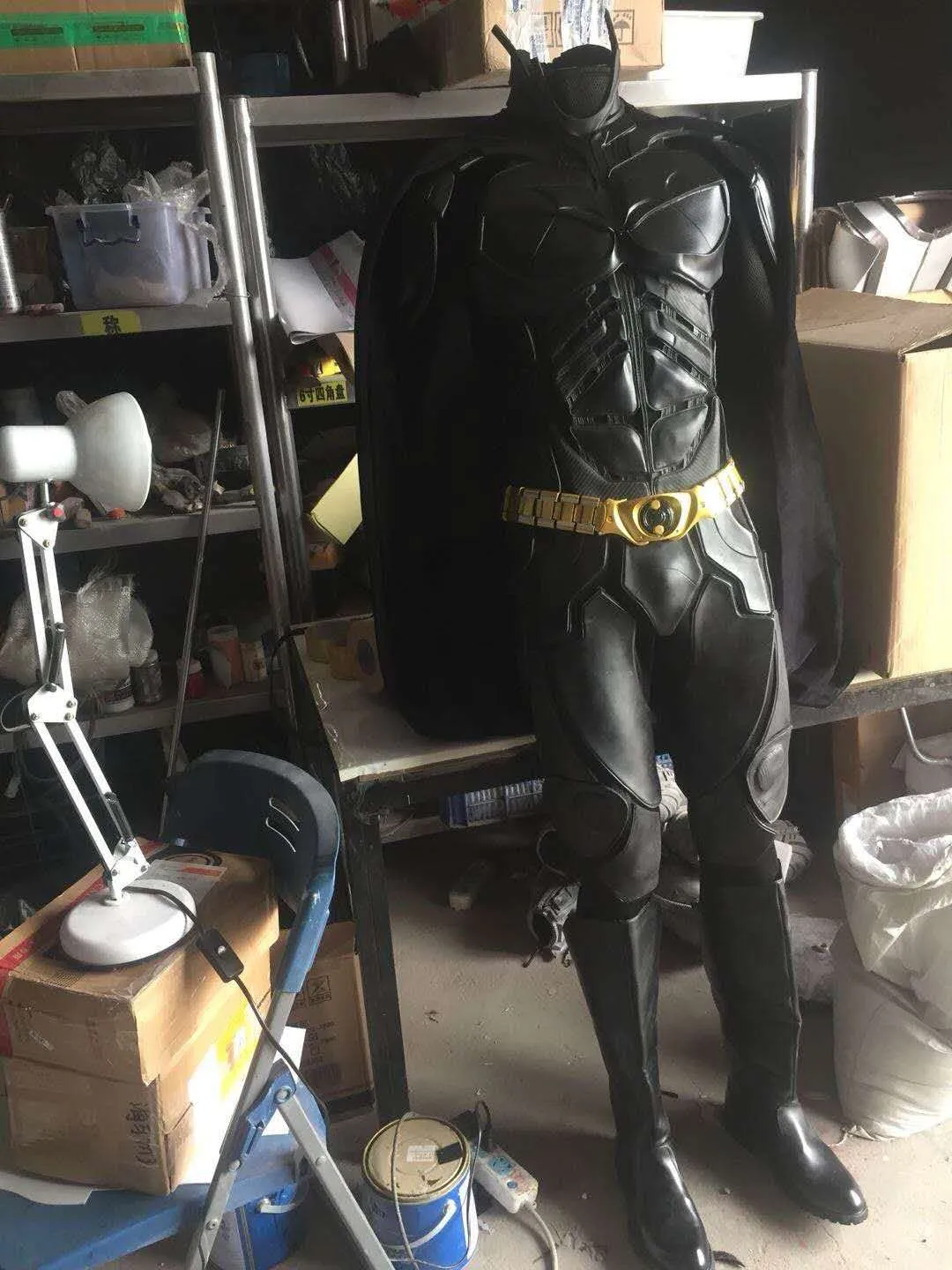 Batman Suit The Dark Knight Rises Urethane Rubber Cast