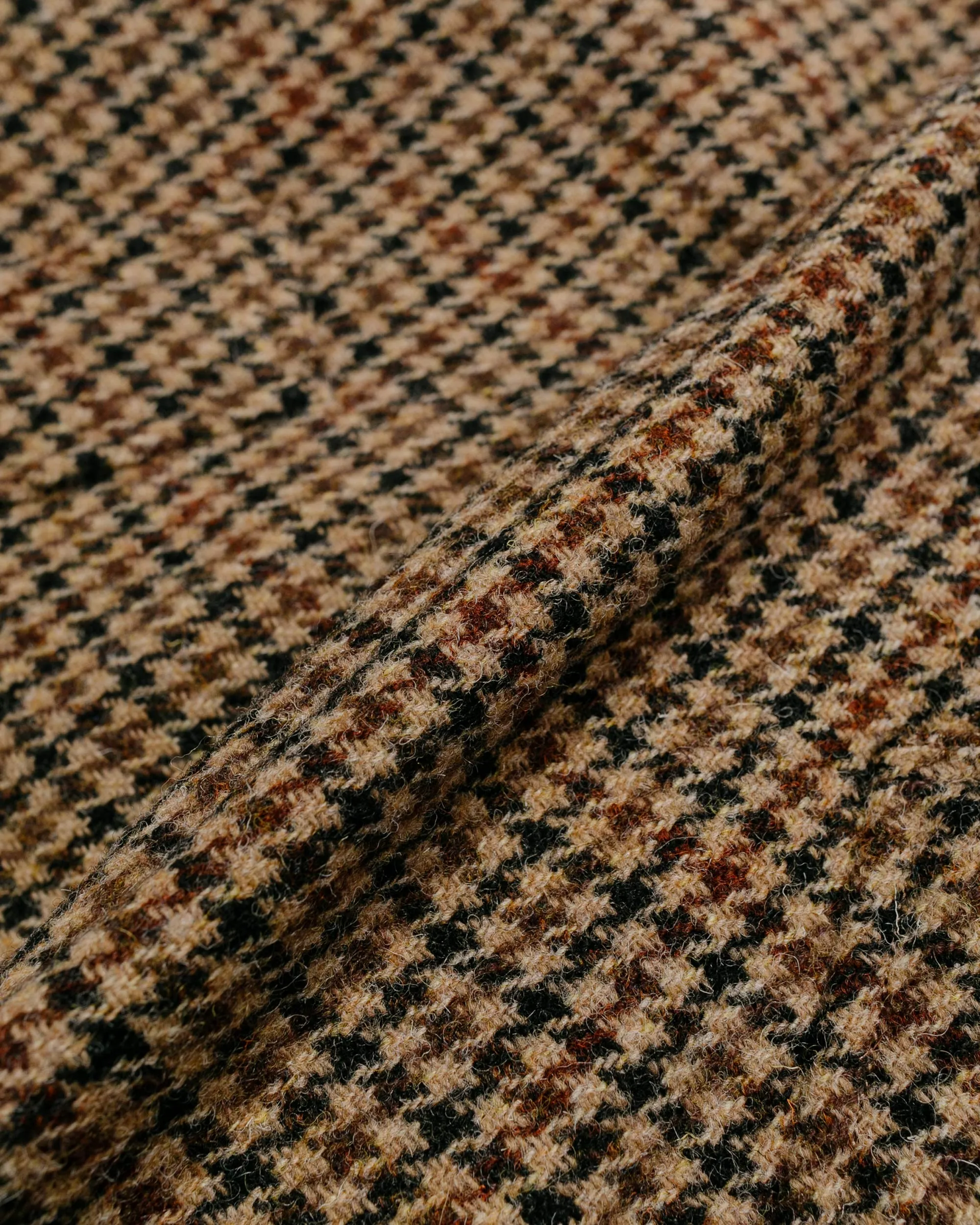 Beams Plus Bal Collar Coat Harris Tweed Gun Club