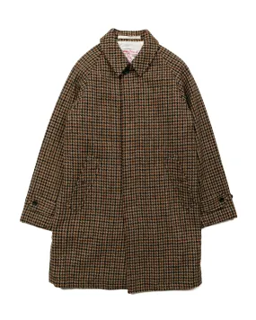 Beams Plus Bal Collar Coat Harris Tweed Gun Club