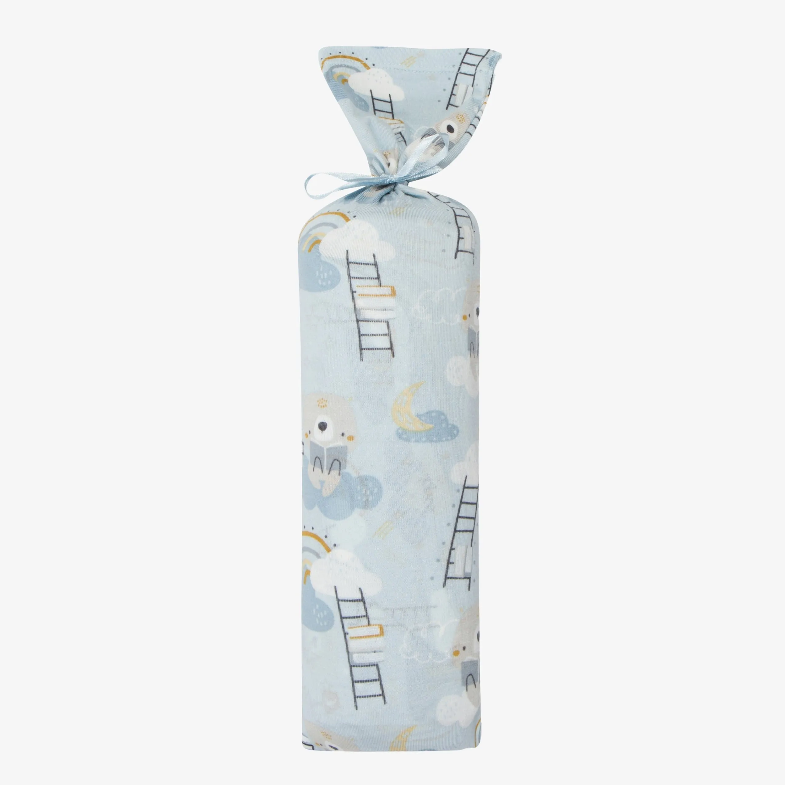 Bedtime Bears💕Sleepy Llamas Swaddle Blue