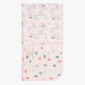 Bedtime Bears💕Sleepy Llamas Swaddle Pink