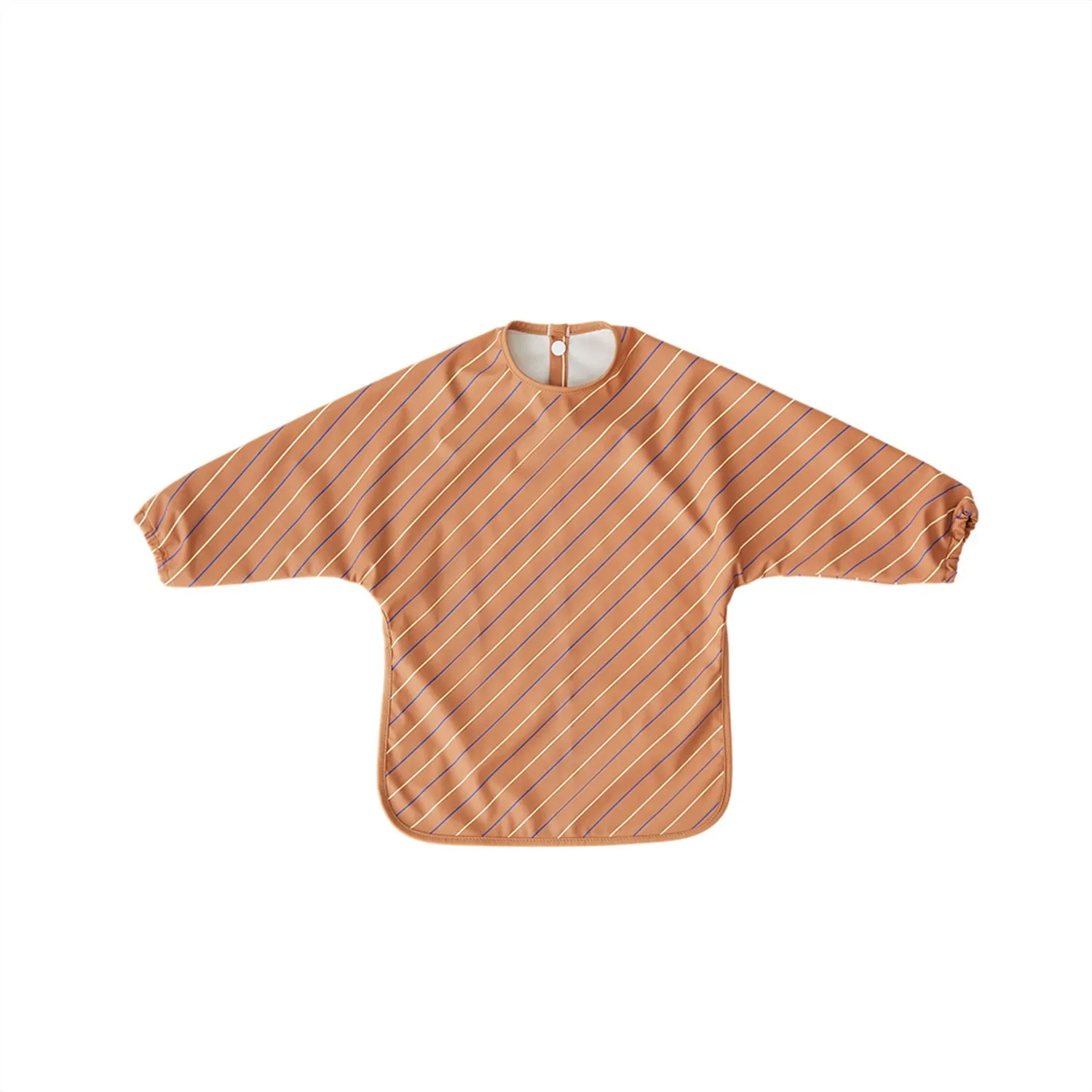 Bib Cape - Striped - Caramel