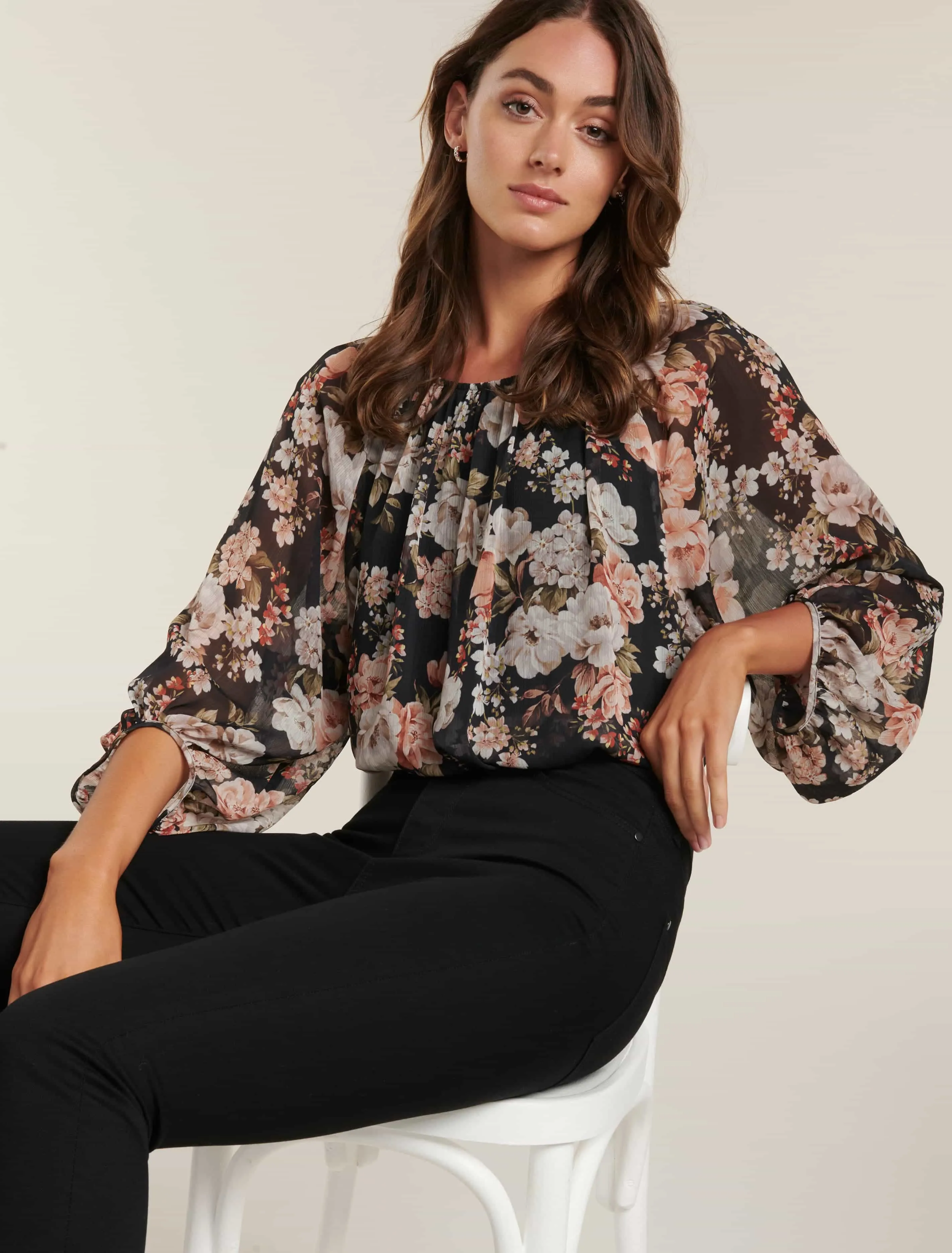 Bibbi Bubble Blouse