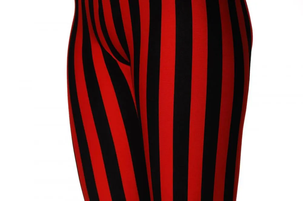 Black & Red Strips