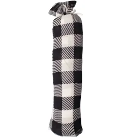 Black & White Plaid Swaddle