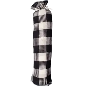 Black & White Plaid Swaddle