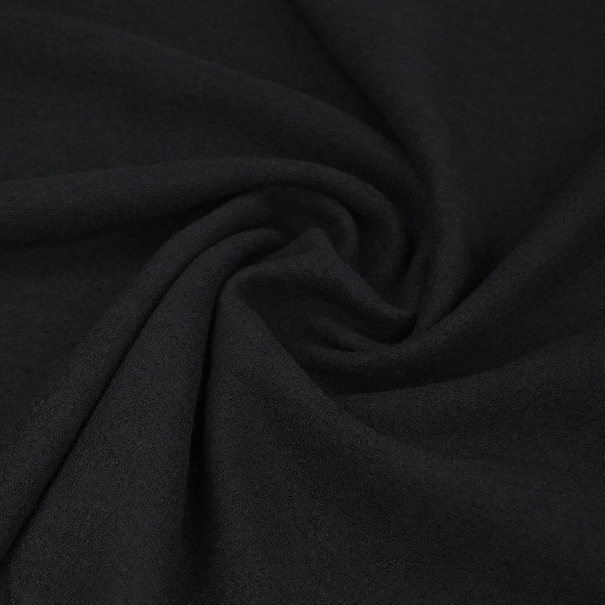 Black Boucle Knit Fabric 97383