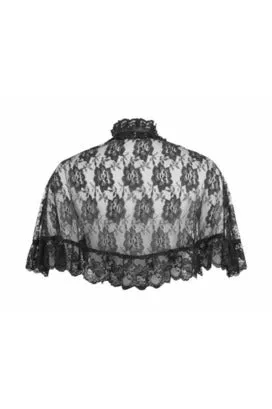 Black Lace Cape