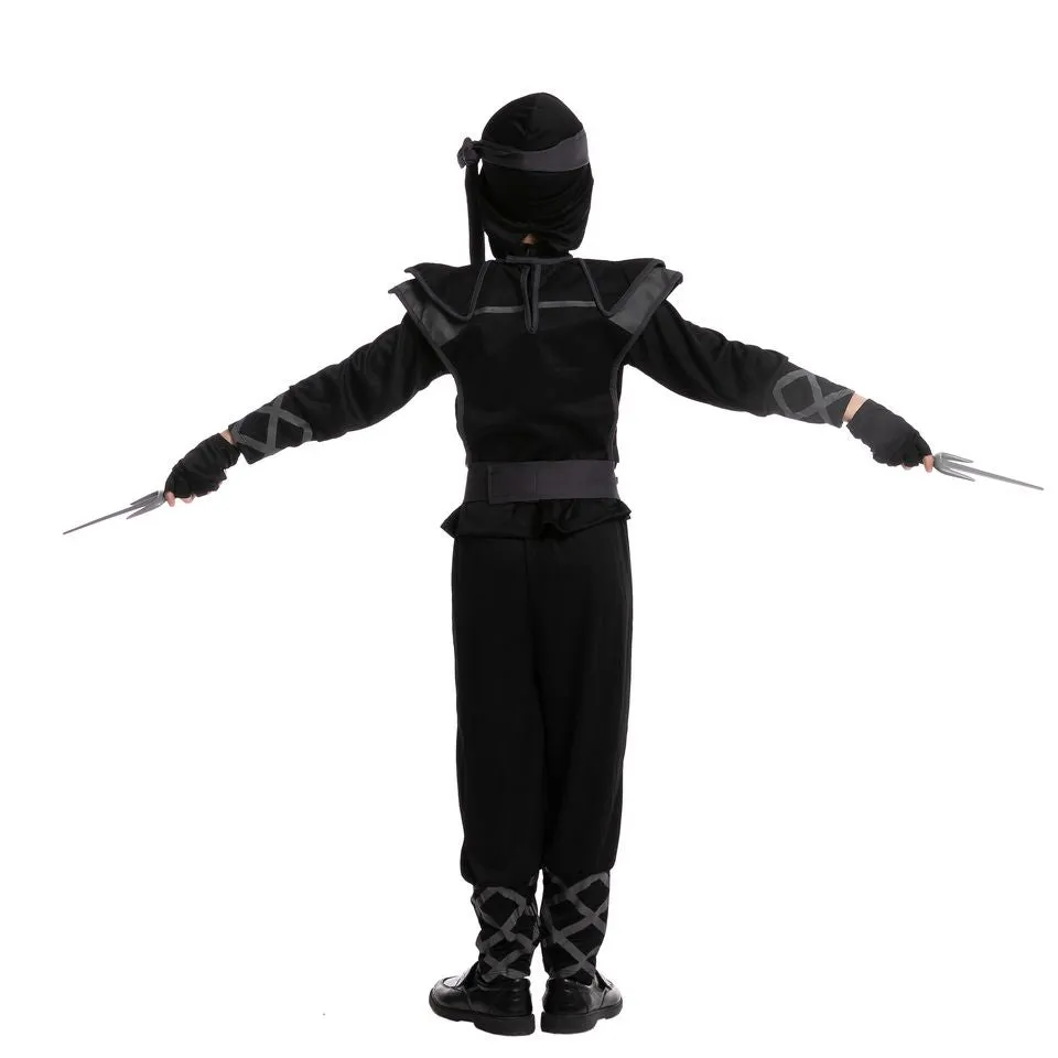 Black Ninja Costume Cosplay - Child