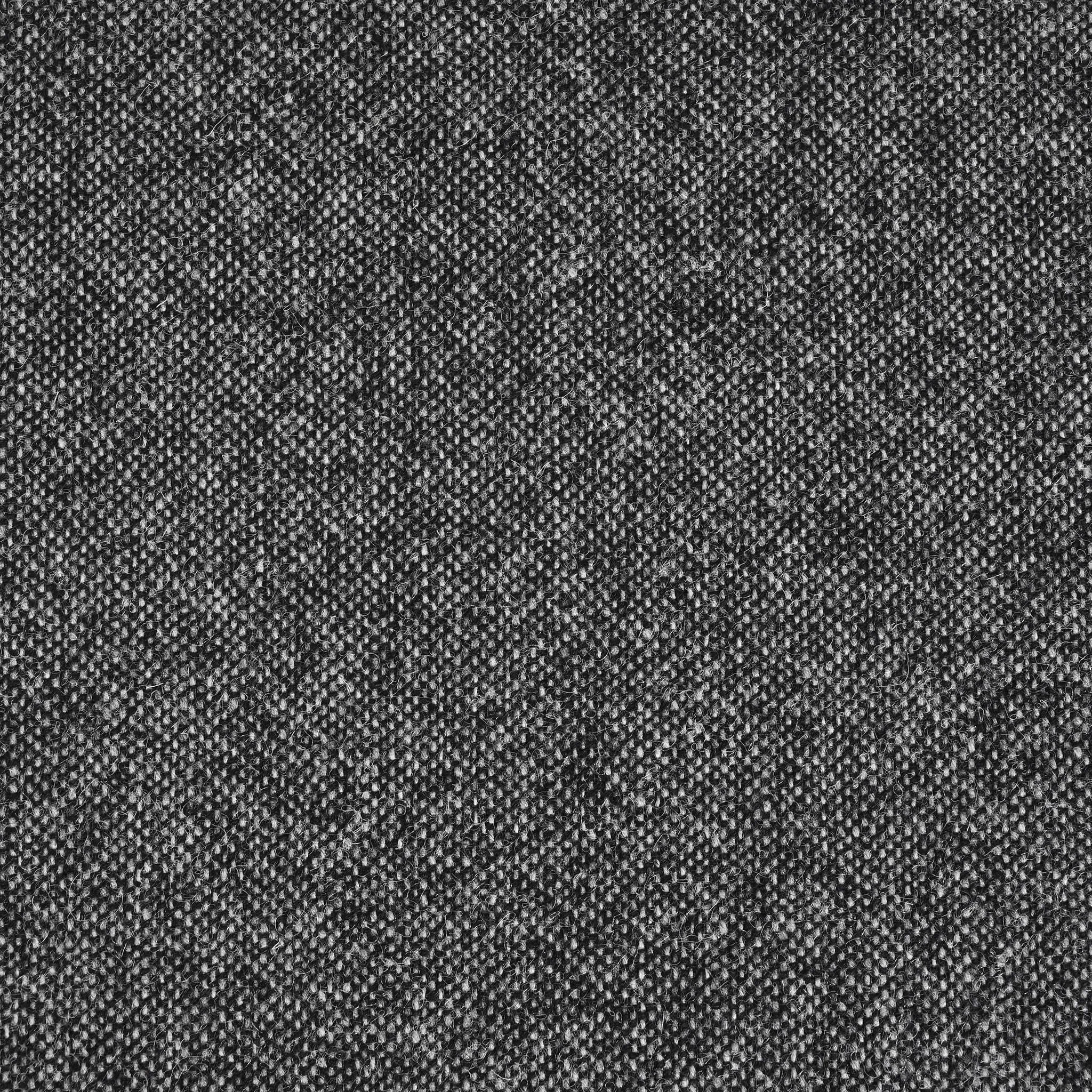 Black Tweed Woollen Fabric 97571