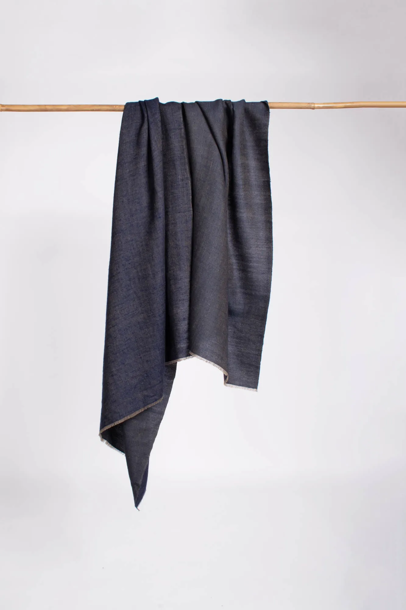 Blue Dual Shade Light Weight Pashmina Shawl - BRAINTREE