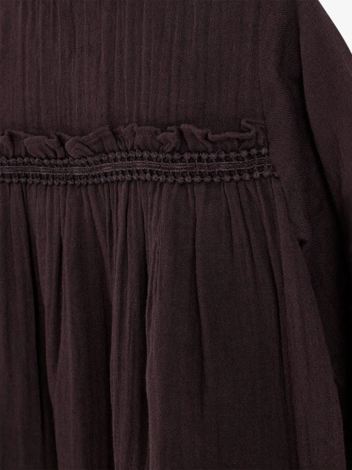 Boho Tunic - Little - Dark Purple