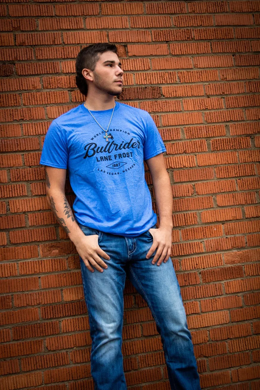 Bullrider Tee (Blue)