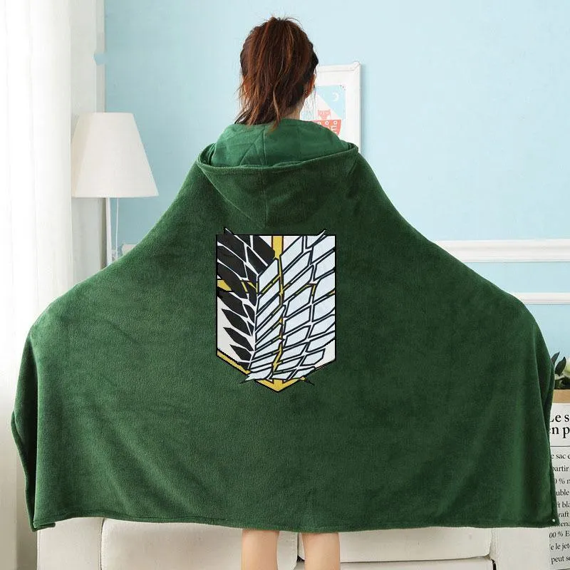 Cape/Hoodie/Blanket Survey Corps Attack on Titan