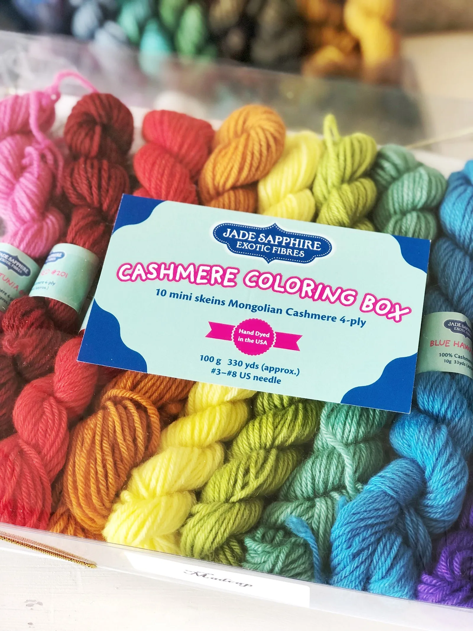 Cashmere Coloring Box Kit