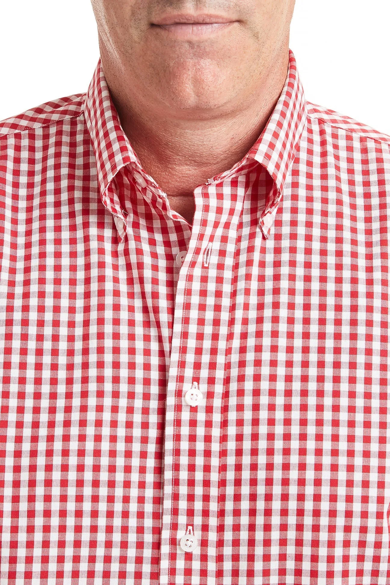 Chase Shirt Wide Gingham Red