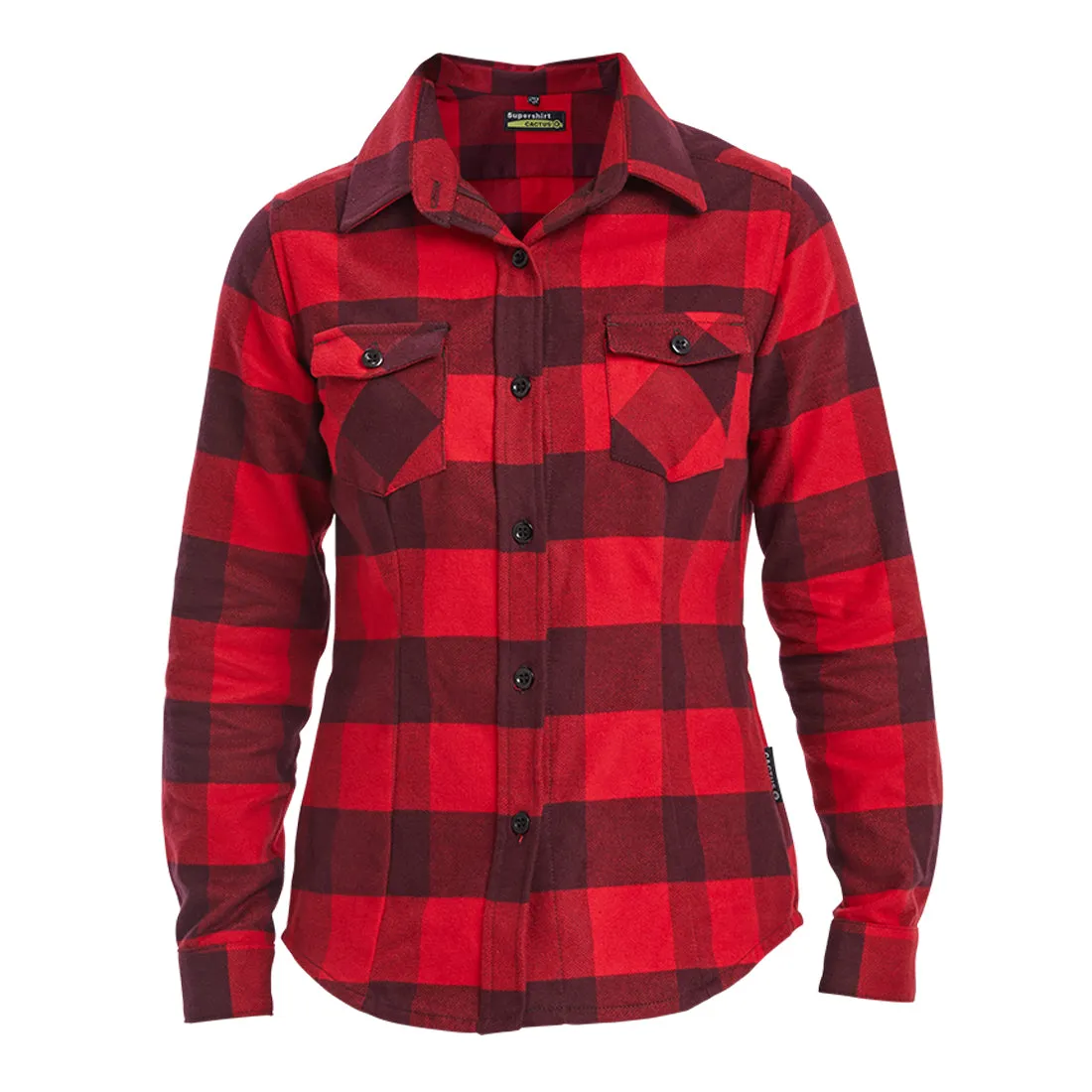 Checked Flannel Shirt Womens