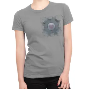 Companion Cube Baby Doll Tee