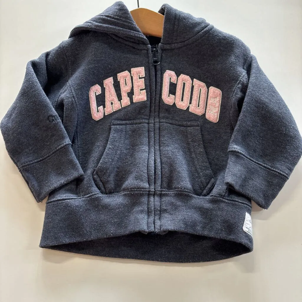 Cuffy's Cape Cod Zip Hoodie - 12m