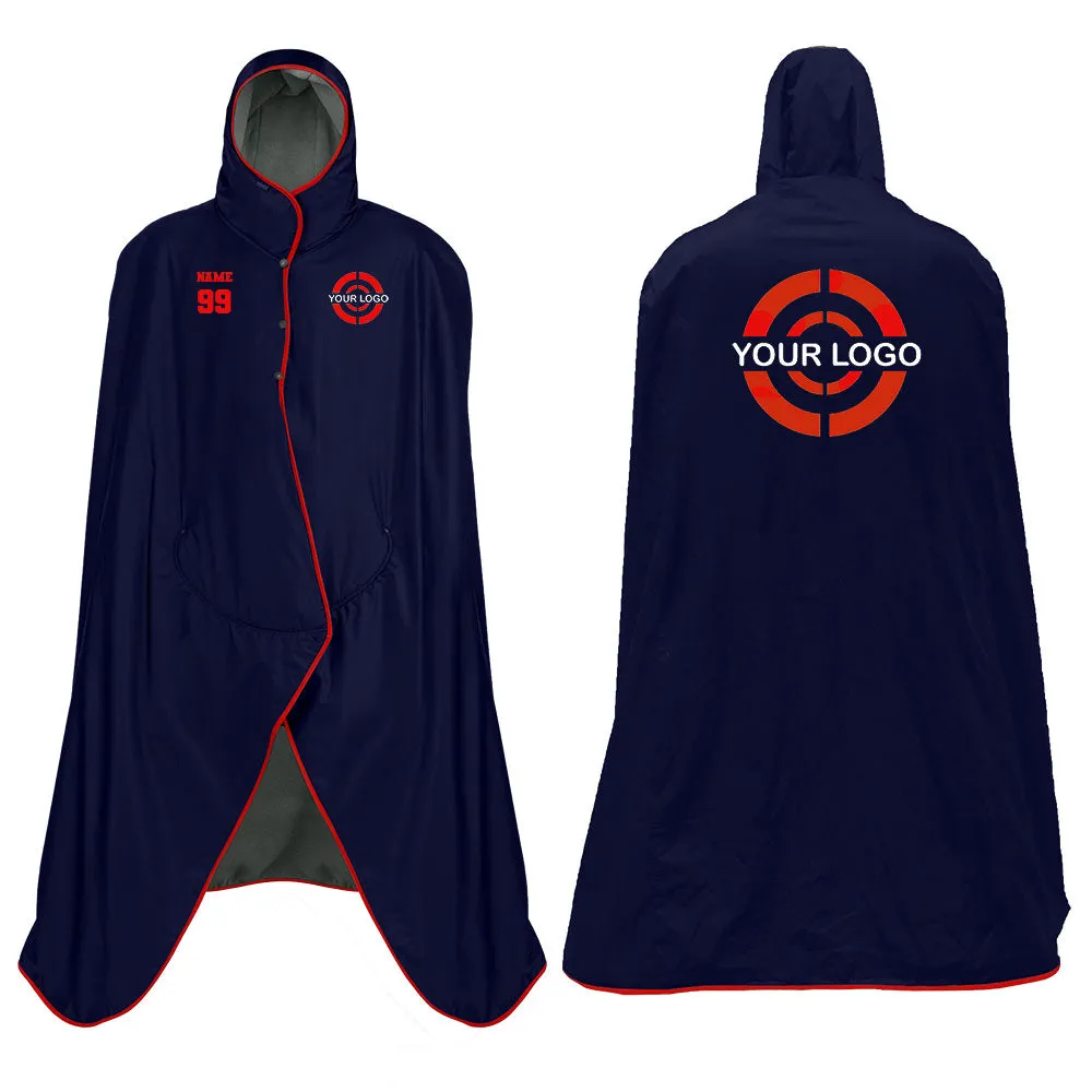 Custom Extreme Weather Hooded Blanket (Sideline Cape)