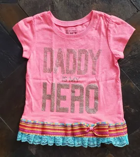 Daddy's My Hero Shirt