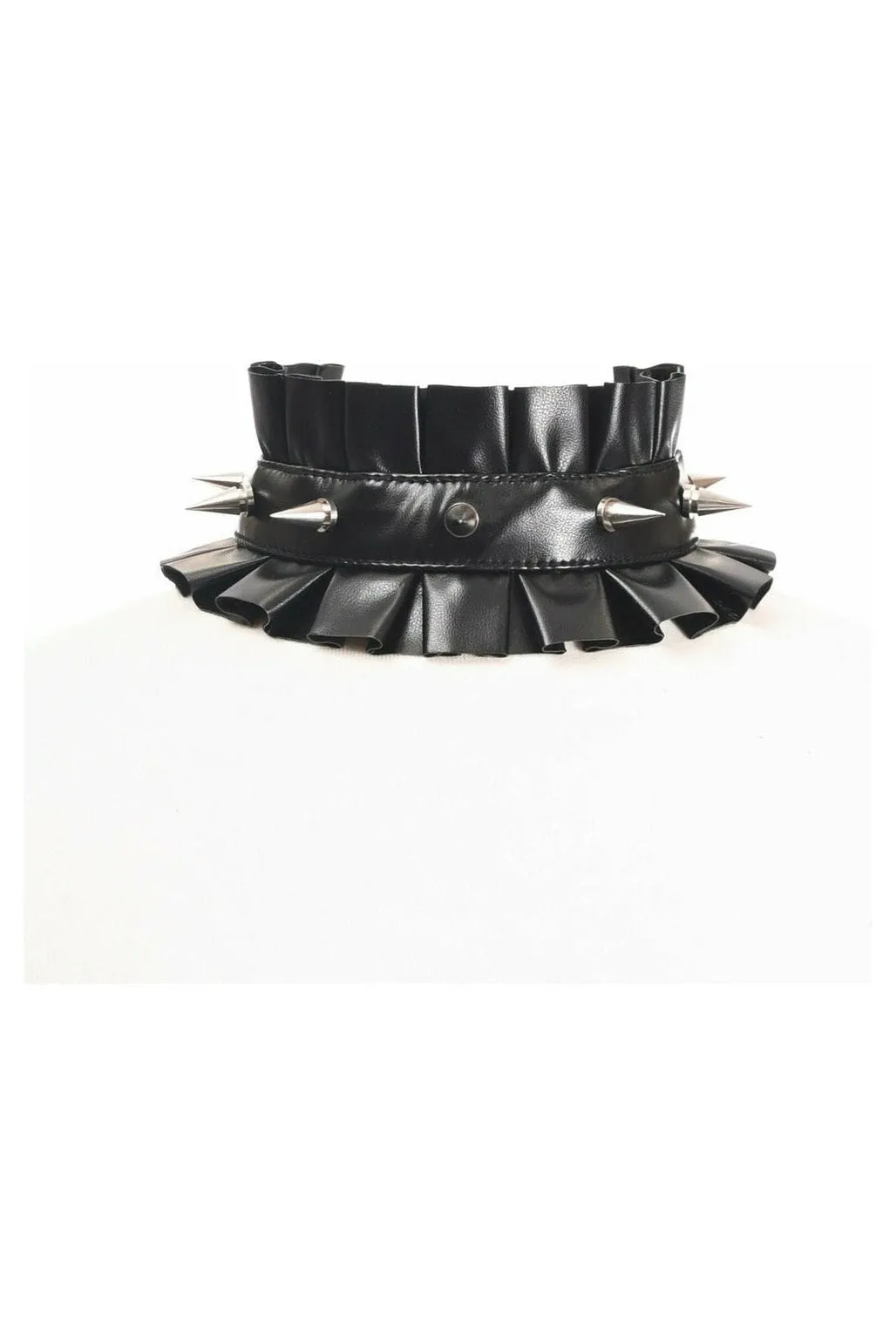 Daisy Corsets Kitten Collection Black Spike Choker