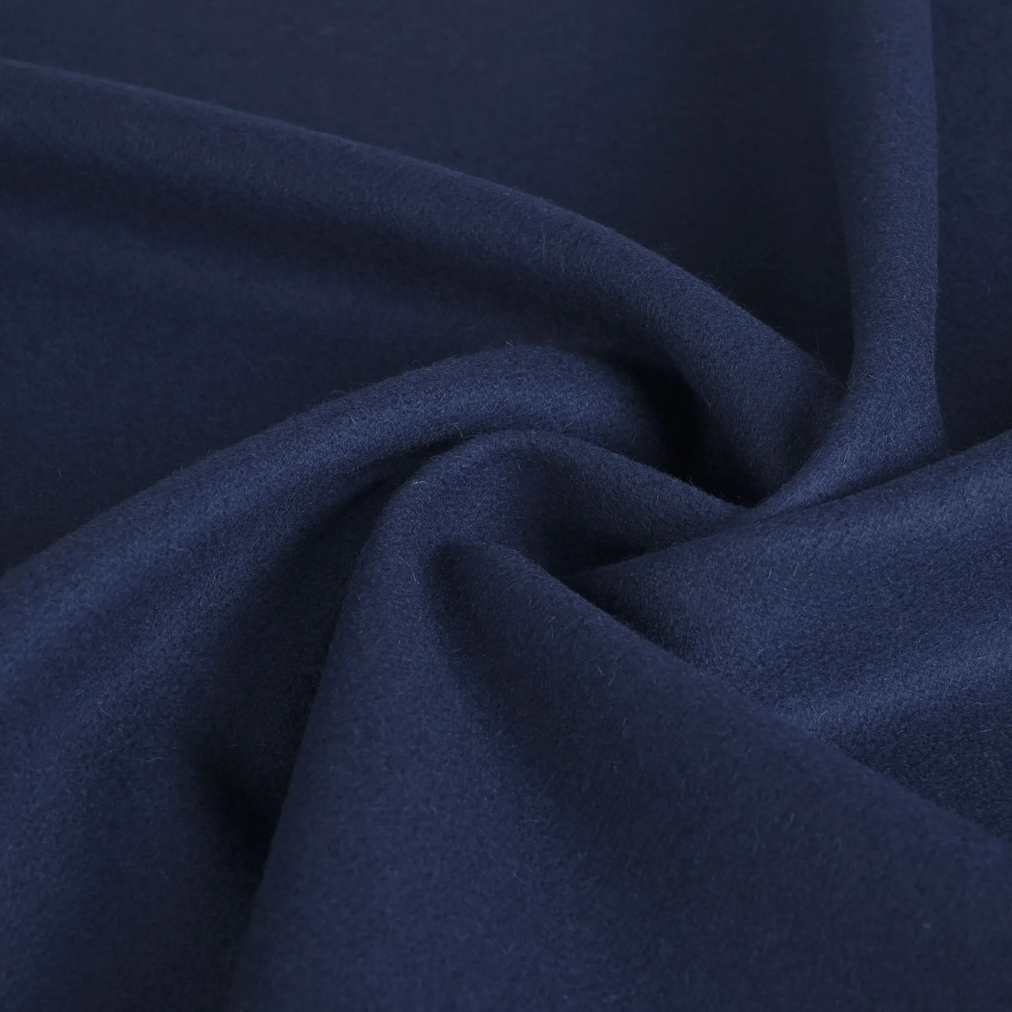 Dark Blue Melton Fabric 4548