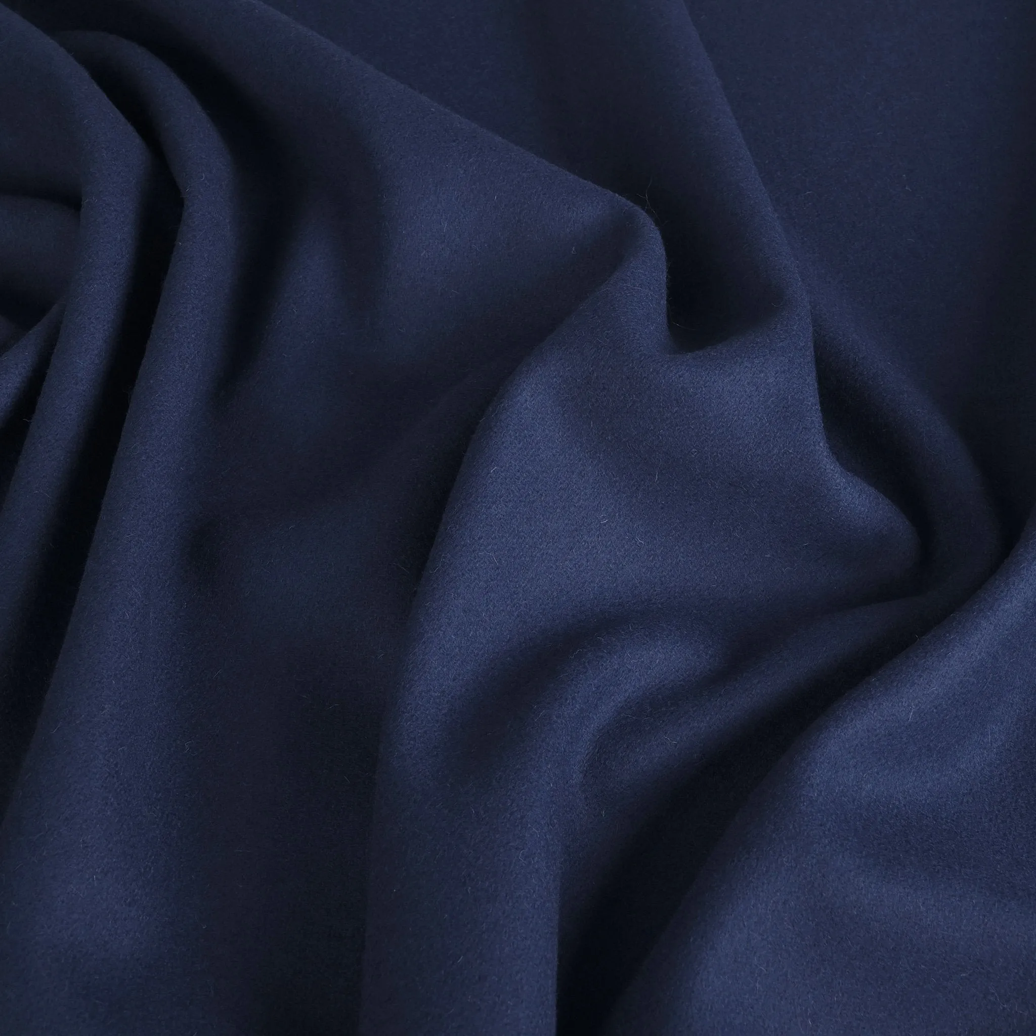 Dark Blue Melton Fabric 4548