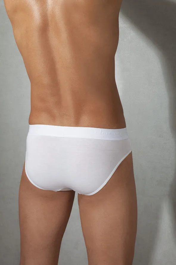 Doreanse Solid Brief Underwear White 1205 Size S