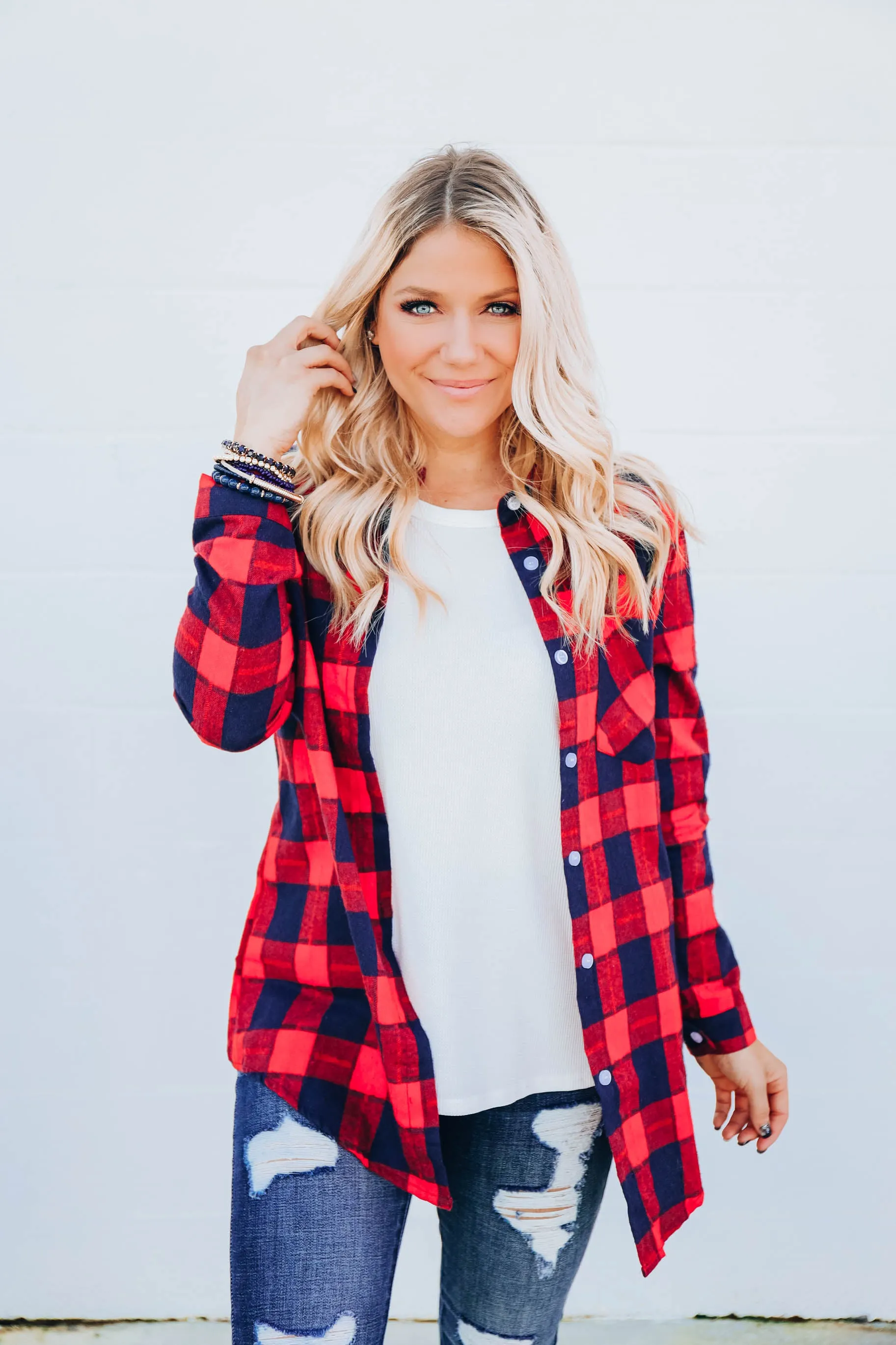 Easy Breezy Plaid Shirt