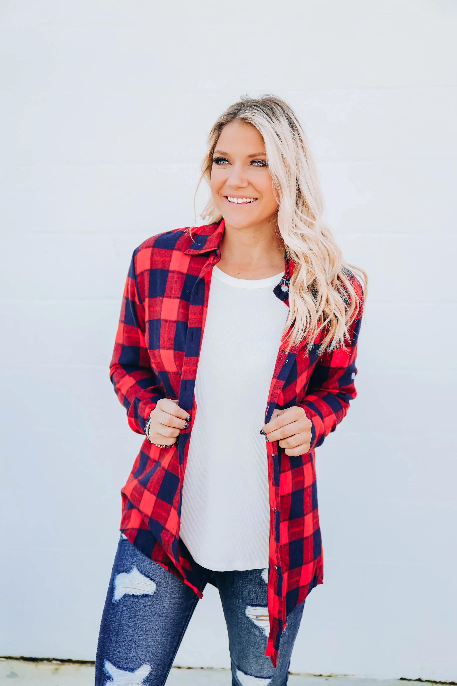 Easy Breezy Plaid Shirt