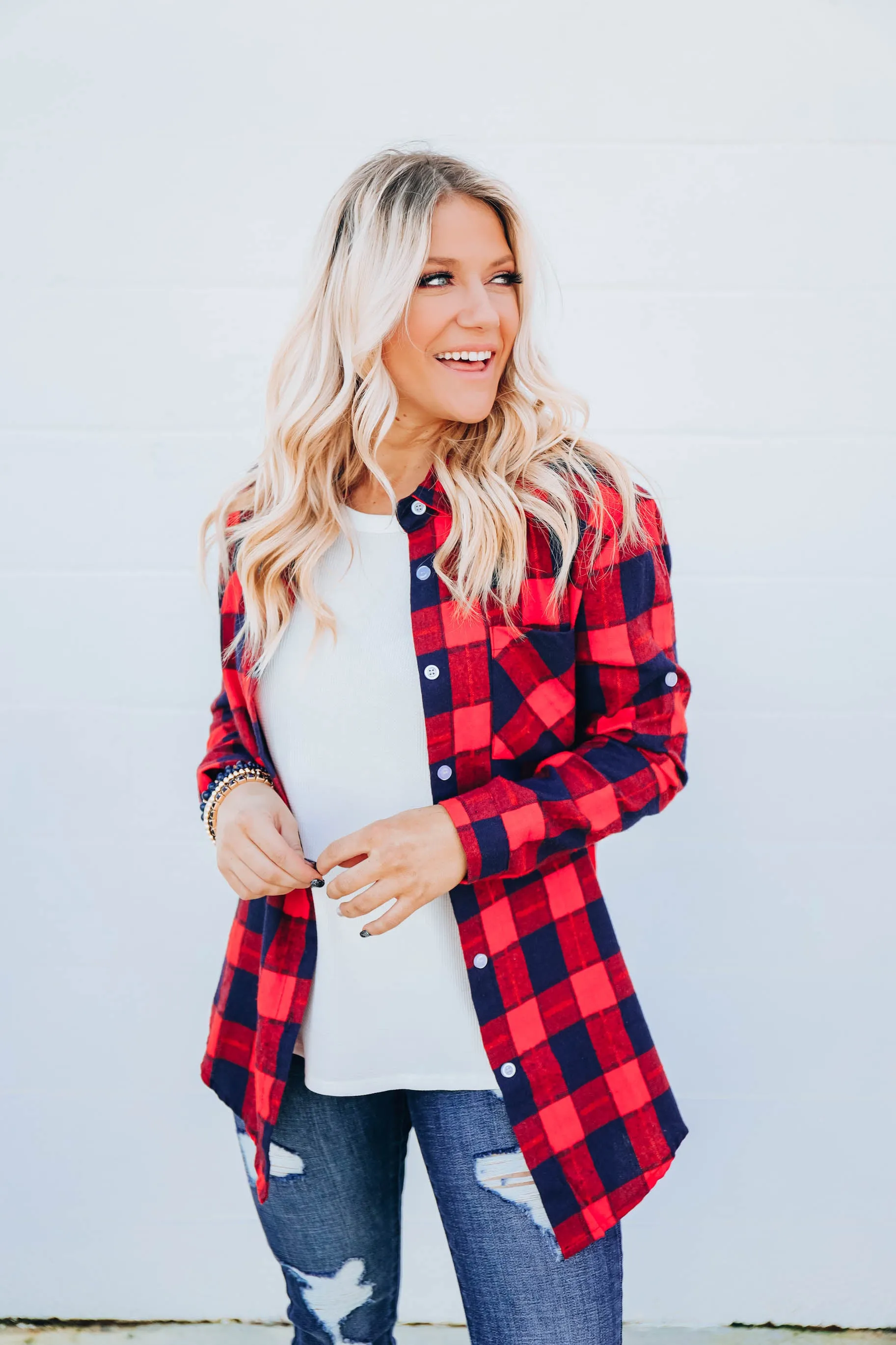 Easy Breezy Plaid Shirt