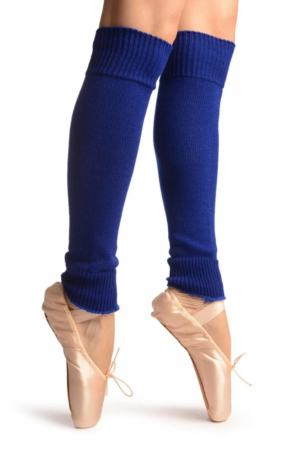 Egyptian Blue Plain Dance/Ballet Leg Warmers