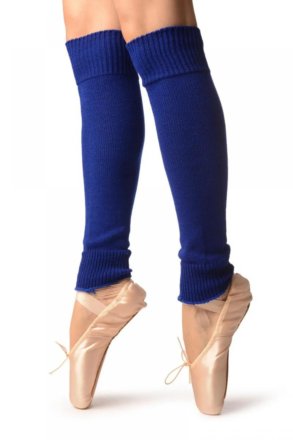 Egyptian Blue Plain Dance/Ballet Leg Warmers