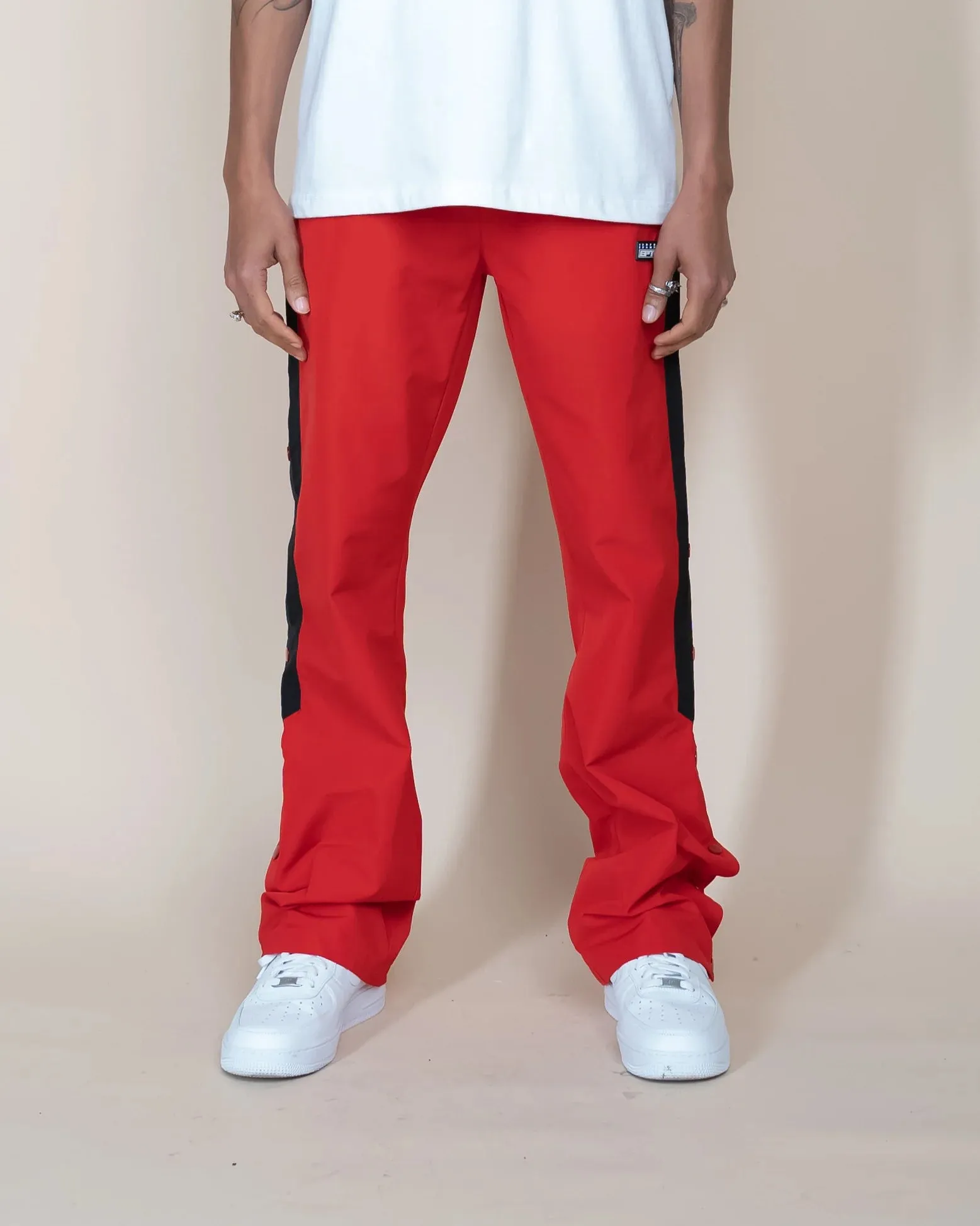 EPTM Goat Flared Pants - Red