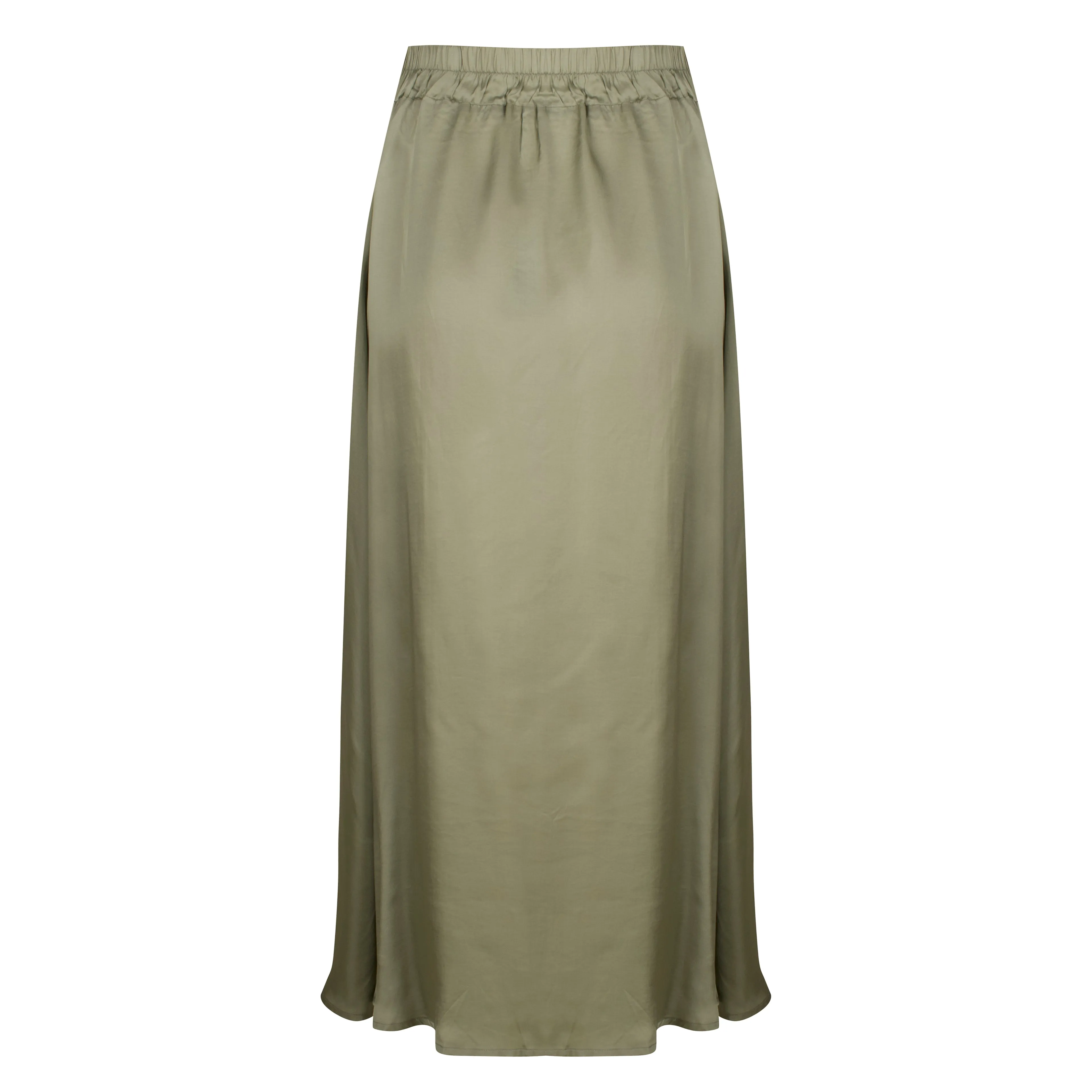 Esqualo - Satin Midi Skirt